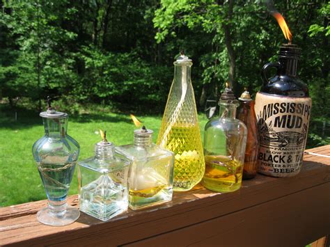 Diy Tiki Torches From Old Glass Bottles