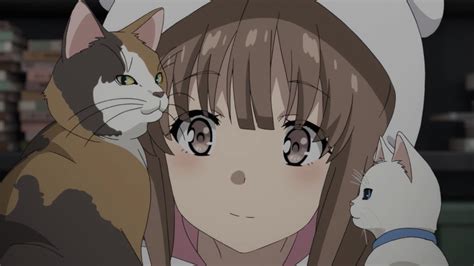 Kaede With Her Pets Seishun Buta Yarou Wa Bunny Girl Senpai No Yume Wo Minai Awwnime
