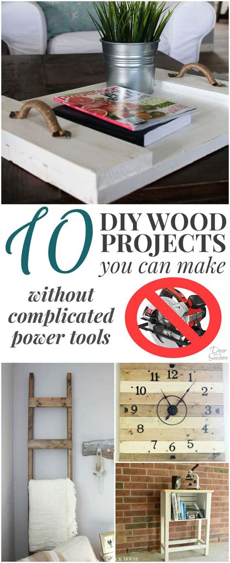 10 Diy Wood Projects You Can Make Without Complicated