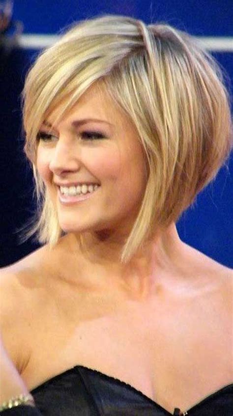 Short Bob Hairstyles For Round Faces 2015 The Best Short