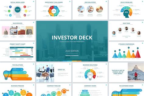 Free Investor Pitch Deck Template For Fundraising Vis