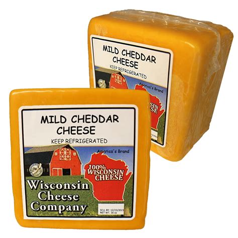 Mild Cheddar Cheese Blocks Best Of Wisconsin Shop