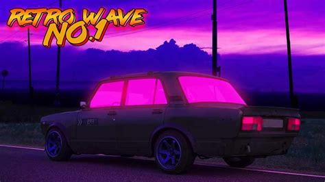 Night Drive Back To The 80s Retro Wave A Synthwave Chillwave