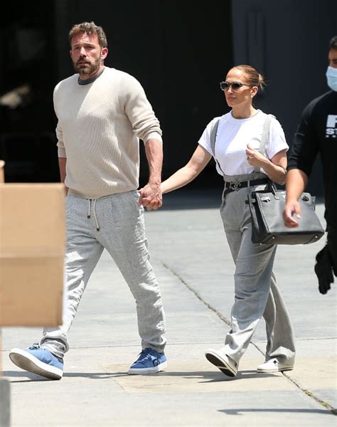 Jennifer Lopez And Ben Affleck Hold Hands And Match Their Looks Photo