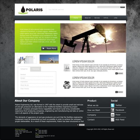 What exactly is a website and who needs one? Web Page Design Contests » Polaris Engineering Ltd ...