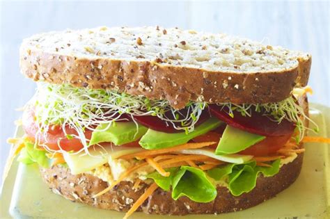 Summer Salad Sandwich Recipe Au