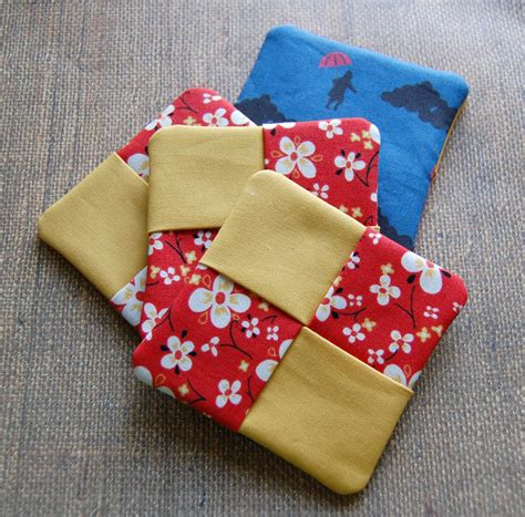 The Craftinomicon Tutorial Fabric Coasters