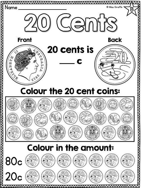 Australian Money Australian Coins Mega Math Unit Over 200 Pages