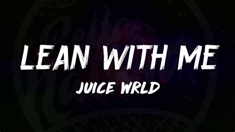 Juice Wrld Lean Wit Me Lyrics ᴴᴰ Youtube