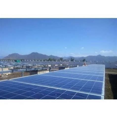 Grid Tie Rooftop Solar Power Plant For Industrial Capacity 150