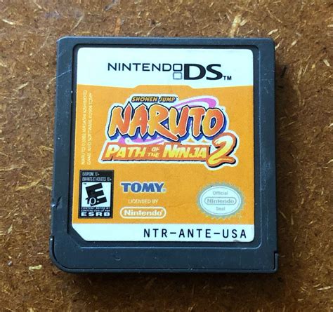 Naruto Path Of The Ninja 2 Item Only Nintendo Ds