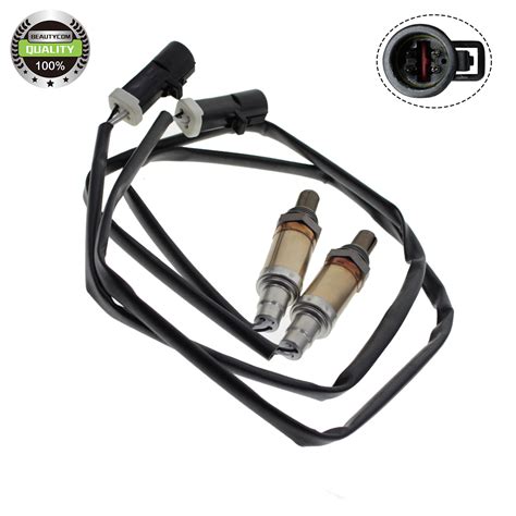 Set Of 2 O2 Oxygen Sensor Front And Rear Downstream And Upstream For Ford F