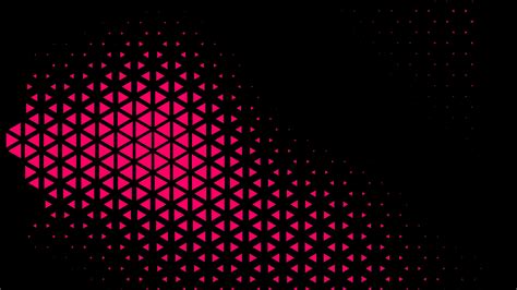 Pink Black Triangles Geometric Shapes 4k Hd Abstract Wallpapers Hd