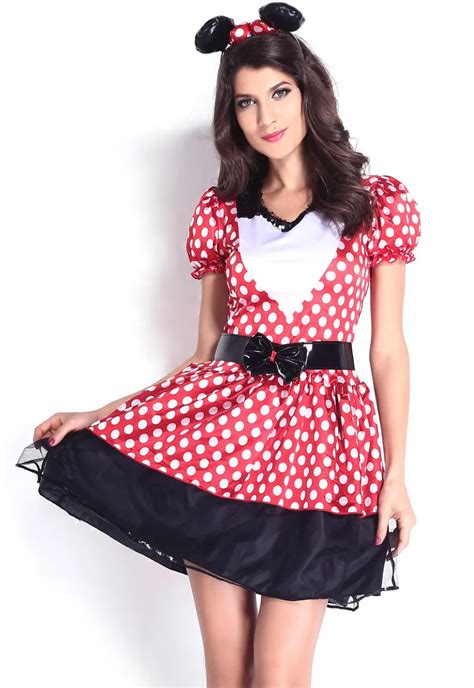New Sexy Preppy Cute Halloween Party Cosplay Fantasy Naughty Adult Fairy Tale Glam Costume Dress