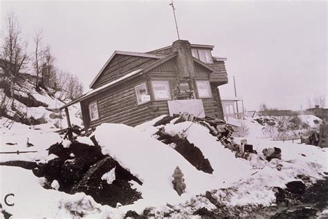 Damage Caused By Alaska Earthquake 2731964 Photograph By Us