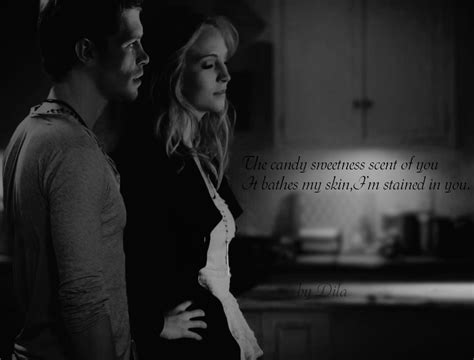 There’s A Racing Within My Heart And I Am Barely Touching You Klaus And Caroline Fan Art