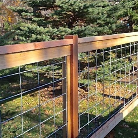 How on earth can a fence strengthen a slope? but everything is very simple indeed. Hog Panel Fence How to Build | Wire fence panels, Hog wire ...