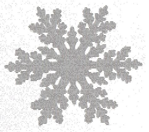 Text Art Snowflake Text Art Ascii Art Christmas Text