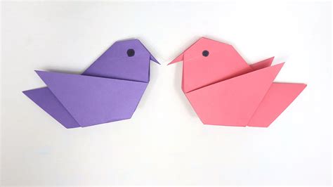 Watch This Video To Learn How To Make An Origami Bird Easy Step By Step