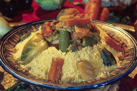 Moroccan Couscous With Meat And Seven Vegetables Recipe