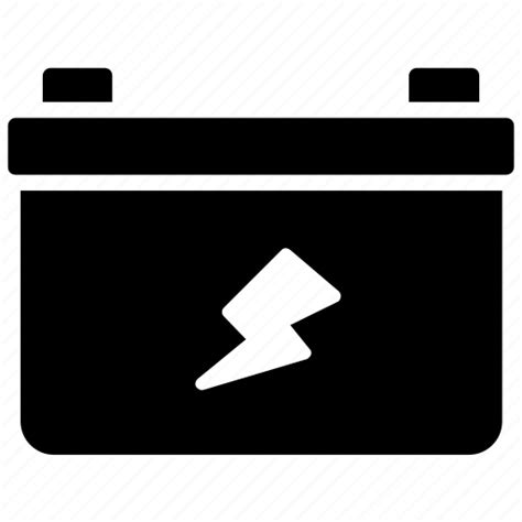 Auto battery, battery charging, car accumulator, car battery, vehicle battery icon - Download on ...