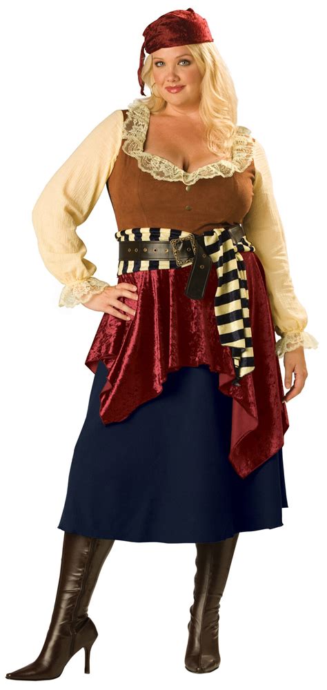 Pirate Beauty Plus Size Adult Costume Costumes Reenactment Theater