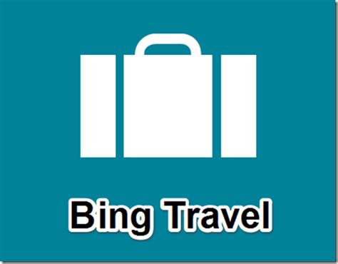 Bing Travel App For Windows 8 To Book Hotels Flights See Places
