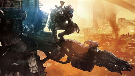 Titanfall Mech Video Games Science Fiction Video Game Art Respawn