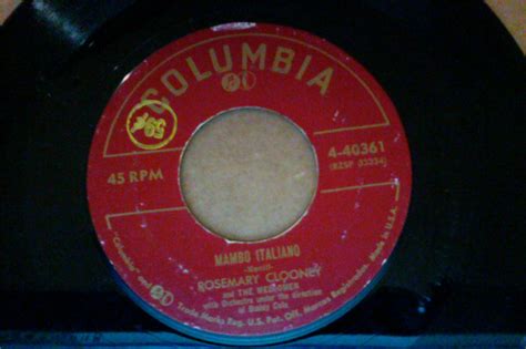 rosemary clooney mambo italiano 1954 vinyl discogs
