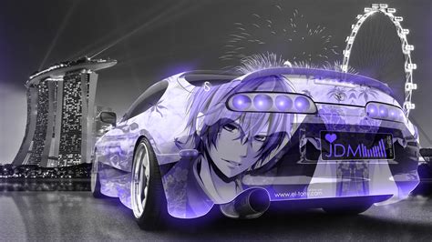 You can also upload and share your favorite toyota supra wallpapers. Toyota Supra JDM Tuning Anime Boy Aerography City Car 2015 ...