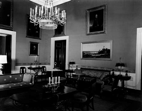 White House Rooms Red Room Jfk Library