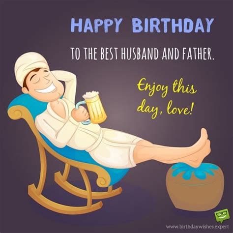Supposedly Wiser Funny Birthday Wishes For Your Husband