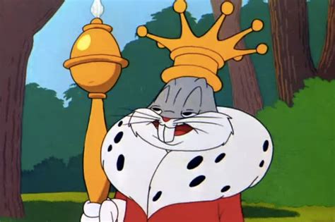Bugs Bunny King Blank Template Imgflip