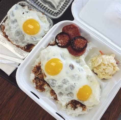 There is a cafe with drinks and tasty snacks that can be purchased that help with the care of. Hawaii's Cafe 100: Home Of The Loco Moco