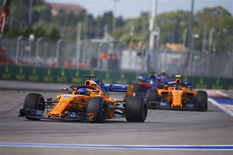 Mclaren Formula 1 2018 Russian Grand Prix