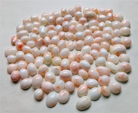 Sale 100 Natural Japanese Coral Gemstone Aa Quality Pink Etsy