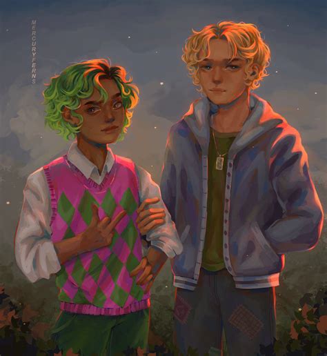 Alex Fierro And Magnus Chase By Mercuryferns On Deviantart