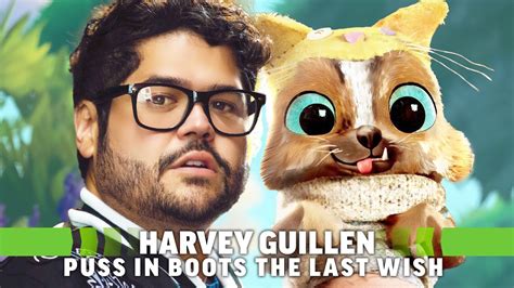 Harvey Guillén Talks Puss In Boots The Last Wish Perrito And Blue