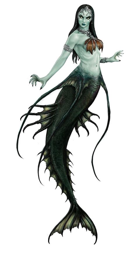 Pin By Weihua Chen On Wei Hua Fantasy Mermaids Evil Mermaids