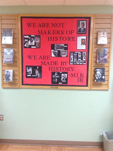 Black History Month Library Bulletin Board Library