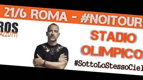 Tutte le hit votate e classificate dai fan. Eros Ramazzotti - Dove c'è Musica - Noi World Tour - Roma ...