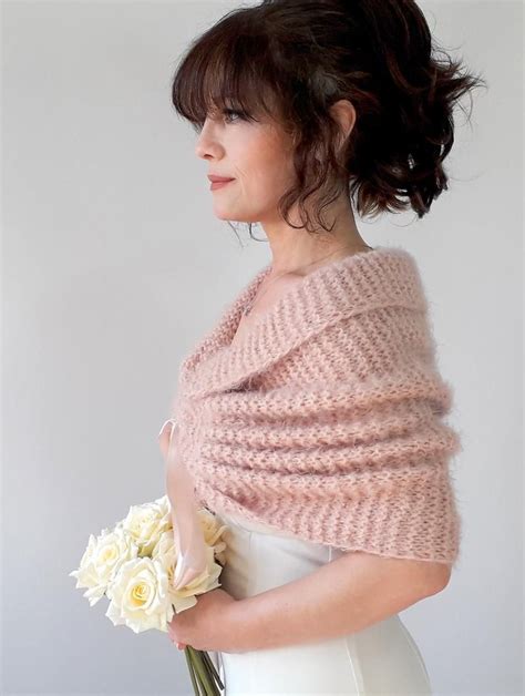 Wedding Cape Bridal Shawl Bridesmaid Gift Winter Cover Up Etsy Rose