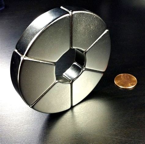 Huge Neodymium N52 Ring Magnet Strong Rare Earth 3 Healing Star Of