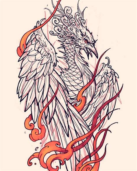 Phoenix Sketch By Jeff Jeffboyardeeart Done At Chronic Ink Tattoo