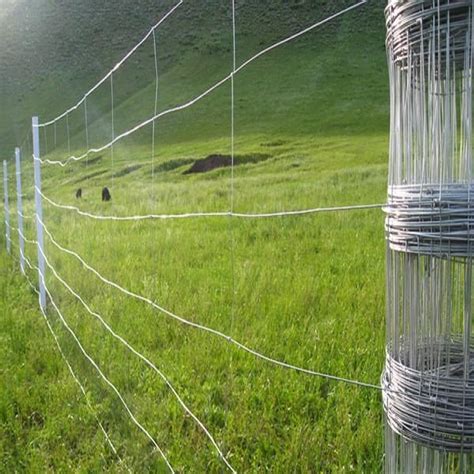 Galvanized Grassland Fence Farm Ranch Iron Steel Fence Kraal Fence