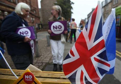 Scotland Independence Referendum Polling Stations Close Vote Counting