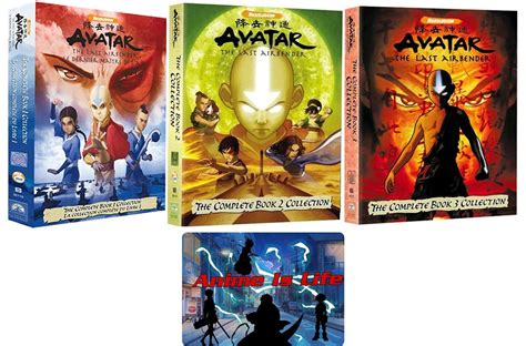 Avatar The Last Airbender Complete Series Seasons 1 3 Dvd Collection