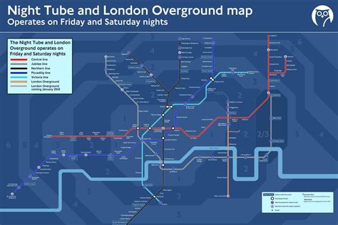 Revealed Map Of New Night Overground Shows 24 Hour Stations But