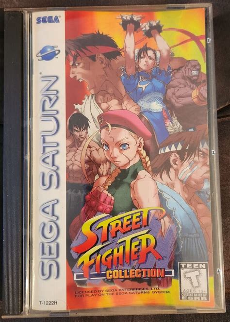 Sega Saturn Street Fighter Collection Us Seller 13388220243 Ebay