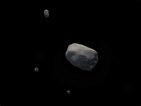 Astronomers Spot Three Moons In Orbit Around An Asteroid For The First